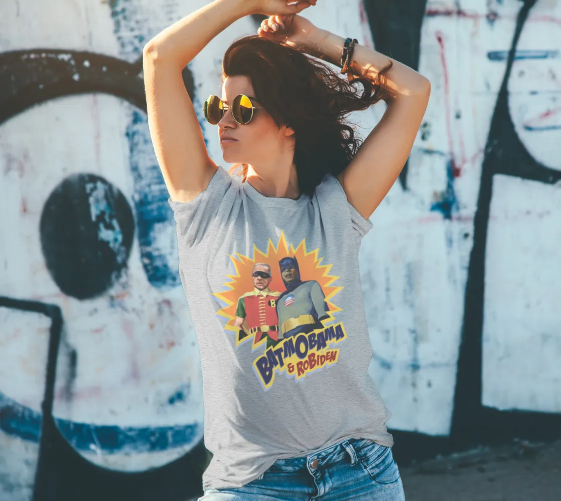 Batmobama & Robiden Tee
