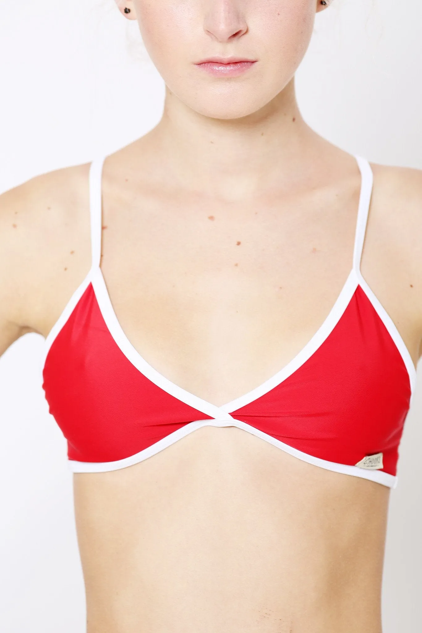 Bay Red Fitted Top