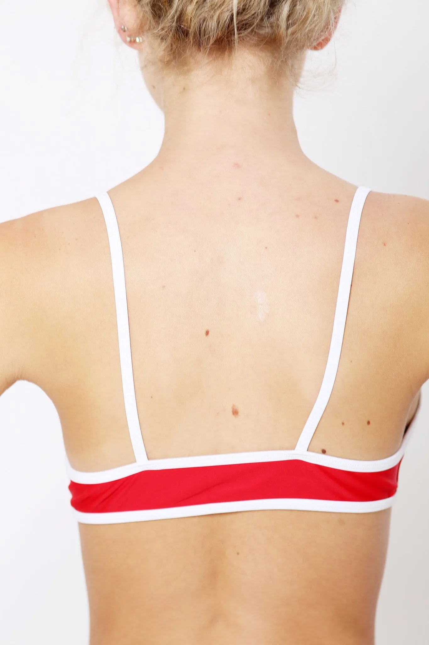 Bay Red Fitted Top