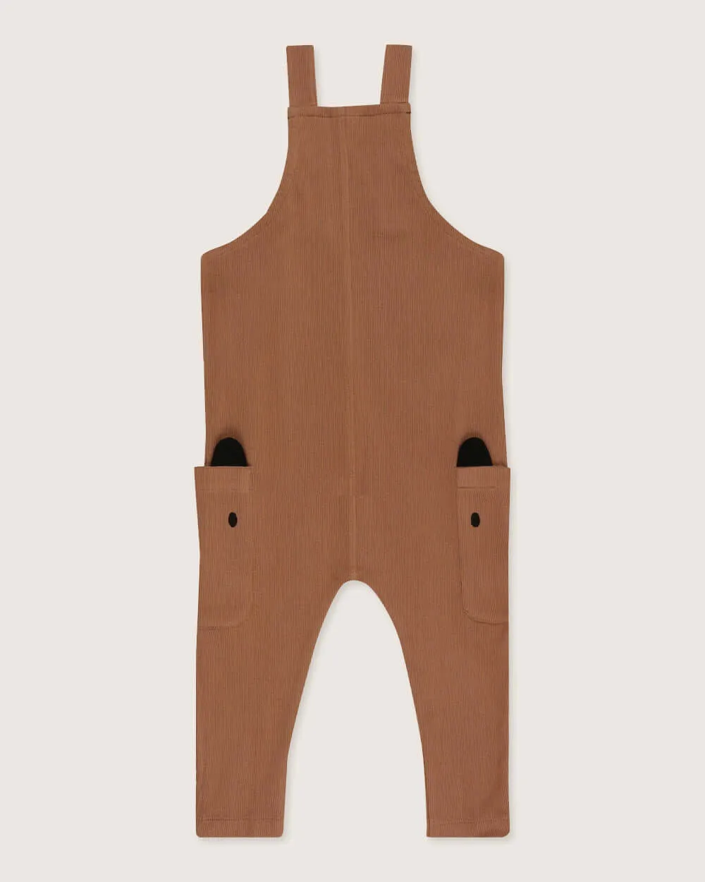 Bear Pocket Rib Dungarees