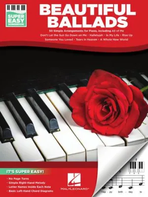 Beautiful Ballads - Super Easy Songbook (Super Easy Piano)