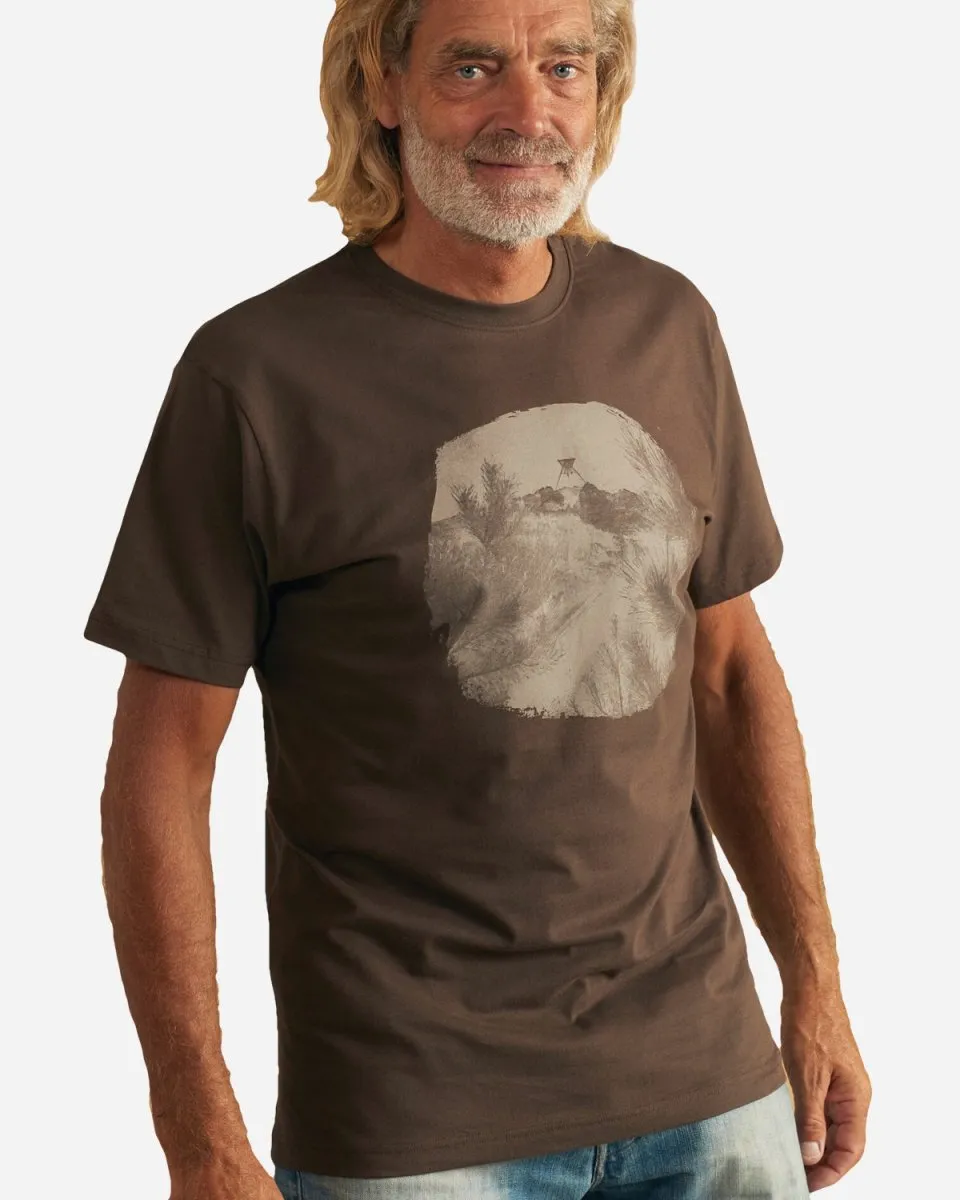 Bøgsted Brushed T-shirt - Dark Oak