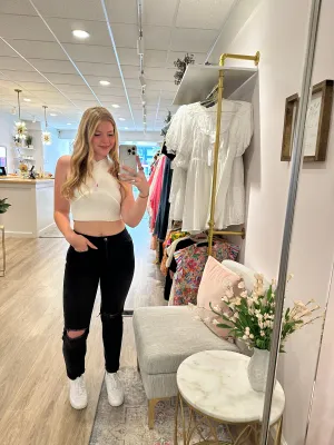 Black Boyfriend Jeans