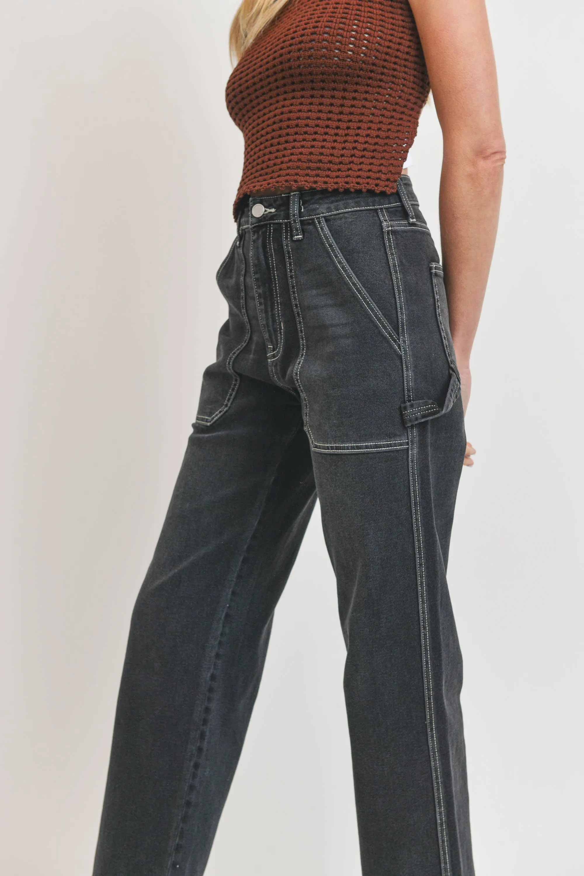 Black Carpenter Jean