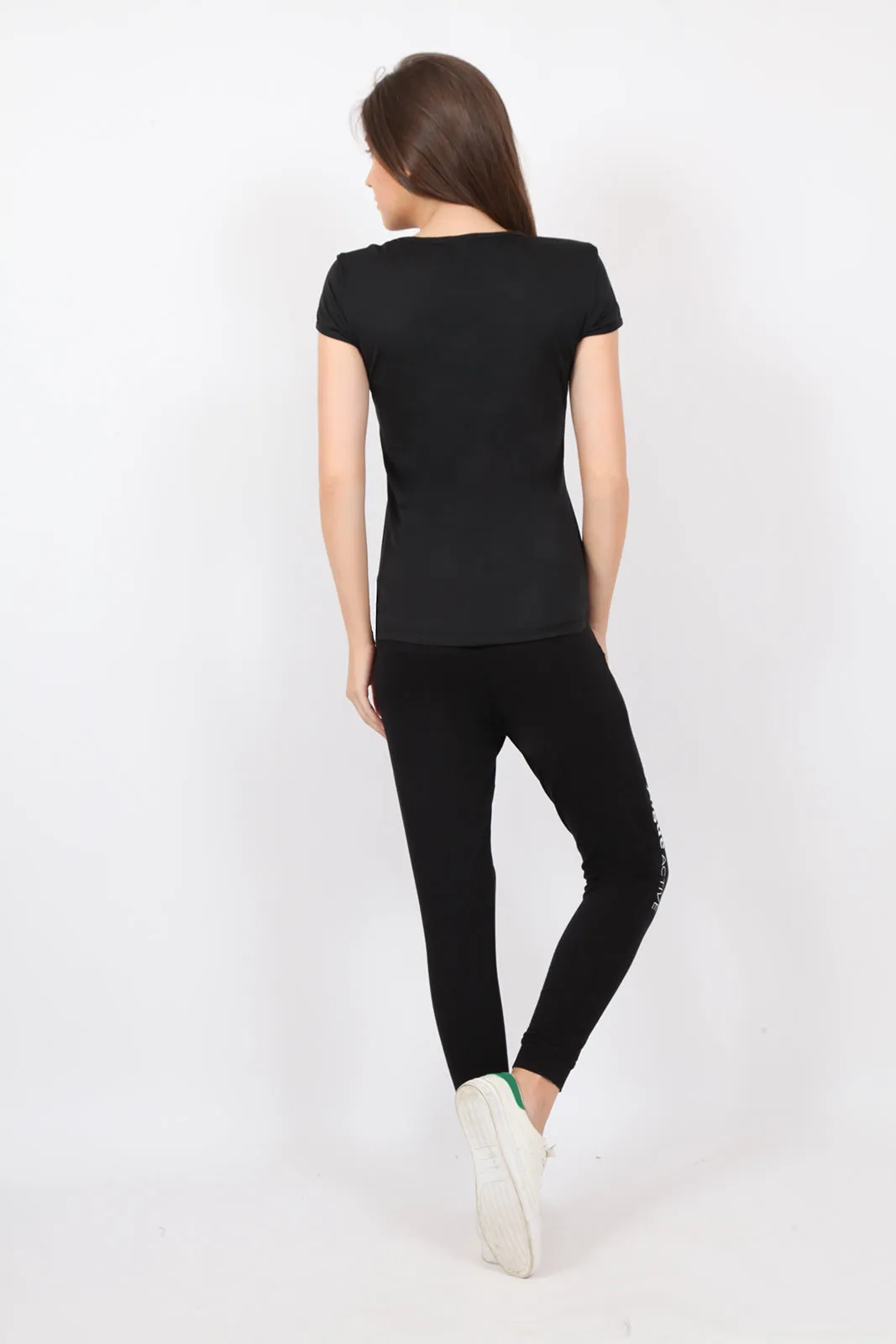 Black Grey Oblique T-Shirt
