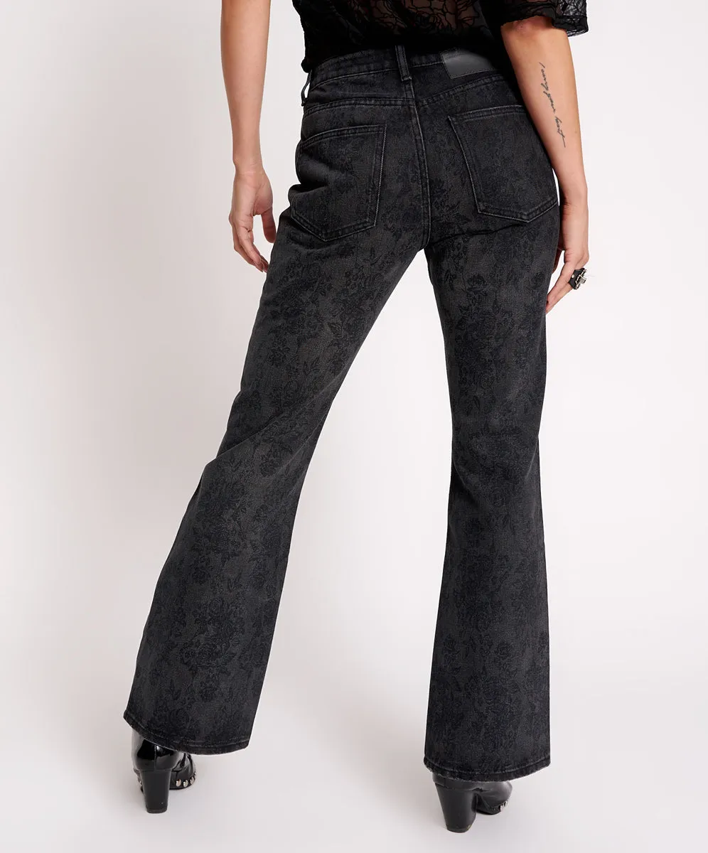 Black Lace Charlie Slim High Waist Bootcut Jeans A FURTHER 15% OFF AUTOMATICALLY APPLIED AT CHECKOUT