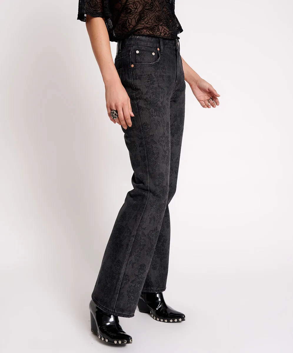Black Lace Charlie Slim High Waist Bootcut Jeans A FURTHER 15% OFF AUTOMATICALLY APPLIED AT CHECKOUT