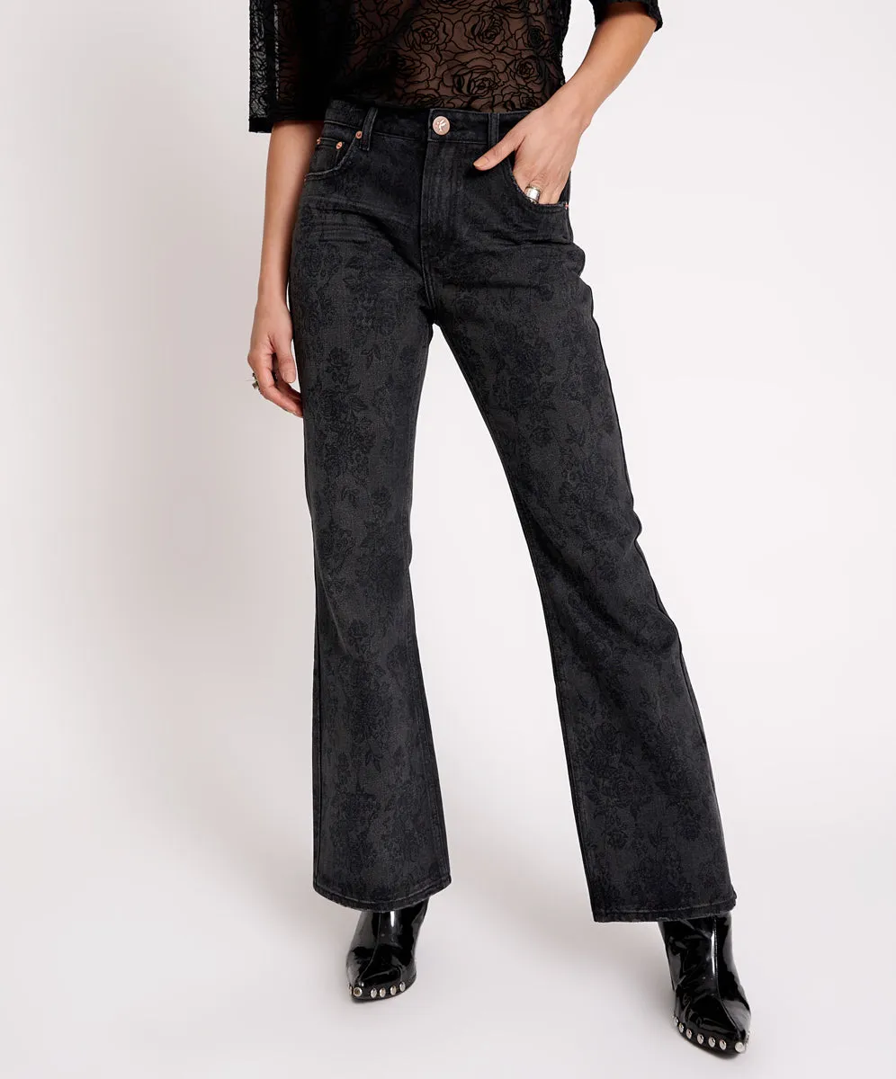 Black Lace Charlie Slim High Waist Bootcut Jeans A FURTHER 15% OFF AUTOMATICALLY APPLIED AT CHECKOUT