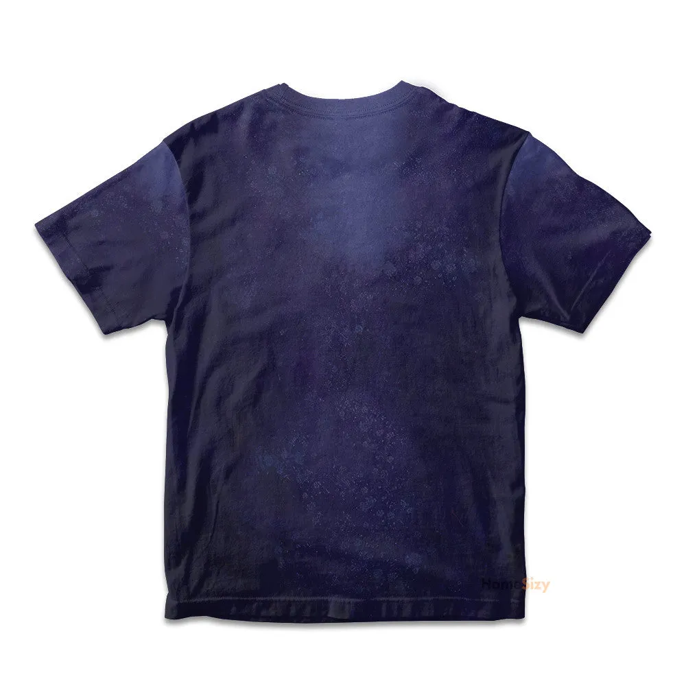 Blood Stains Are Red Ultraviolet Lights Are Blue Custom Kid Tshirt QT306089Hf