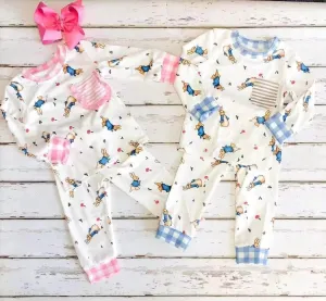 BLUE  Easter Jammies