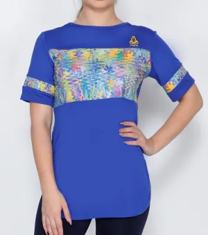 Blue Mirage Long T-Shirt
