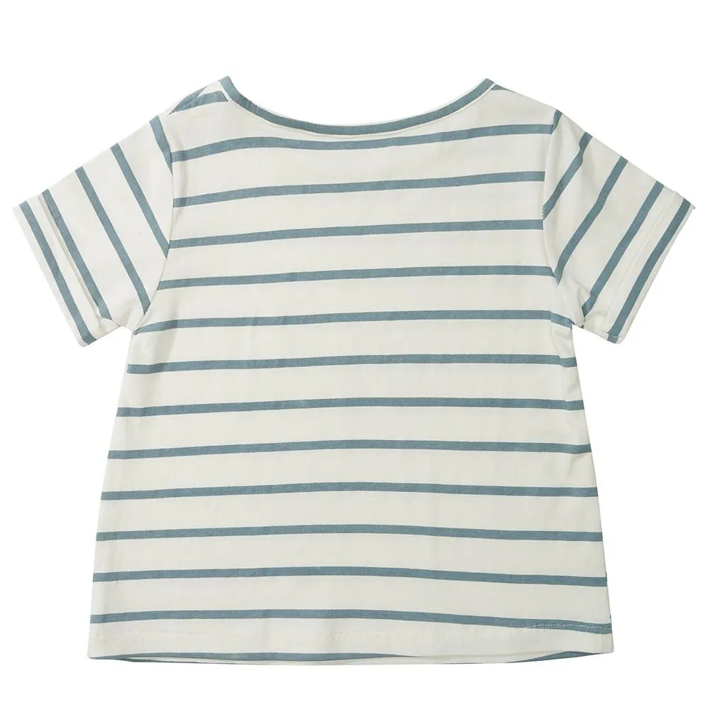 Blue Stripe Summer T-Shirt