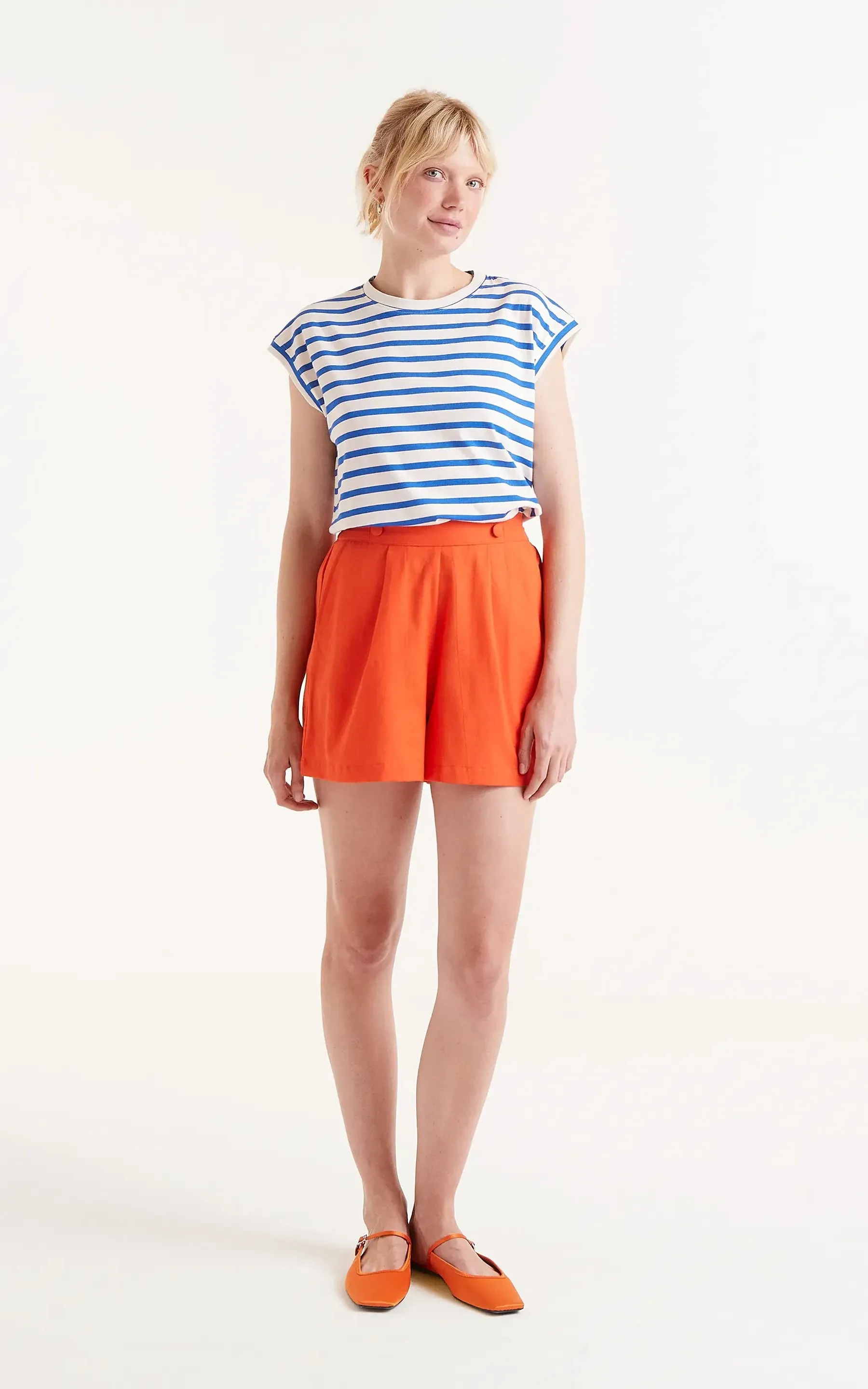 Blue Striped T-shirt