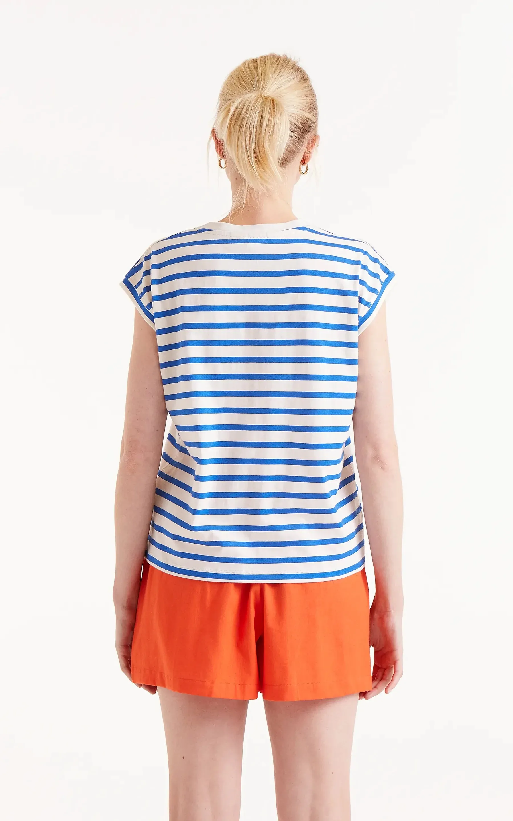 Blue Striped T-shirt