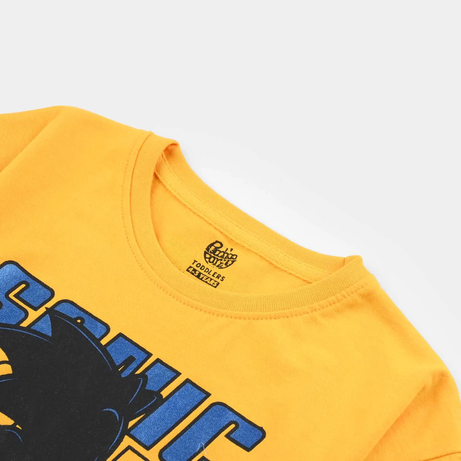 Boys Cotton Jersey T-Shirt H/S -Gold Fusion