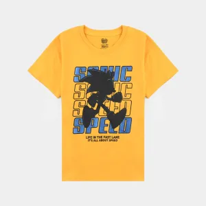 Boys Cotton Jersey T-Shirt H/S -Gold Fusion