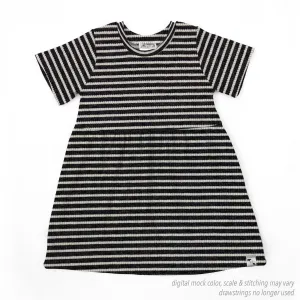 BR Basic Stripes RIB KNIT - Play Dress