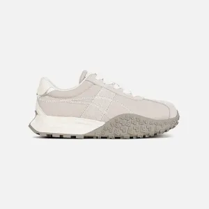 Breathable Leather Panel Sneakers