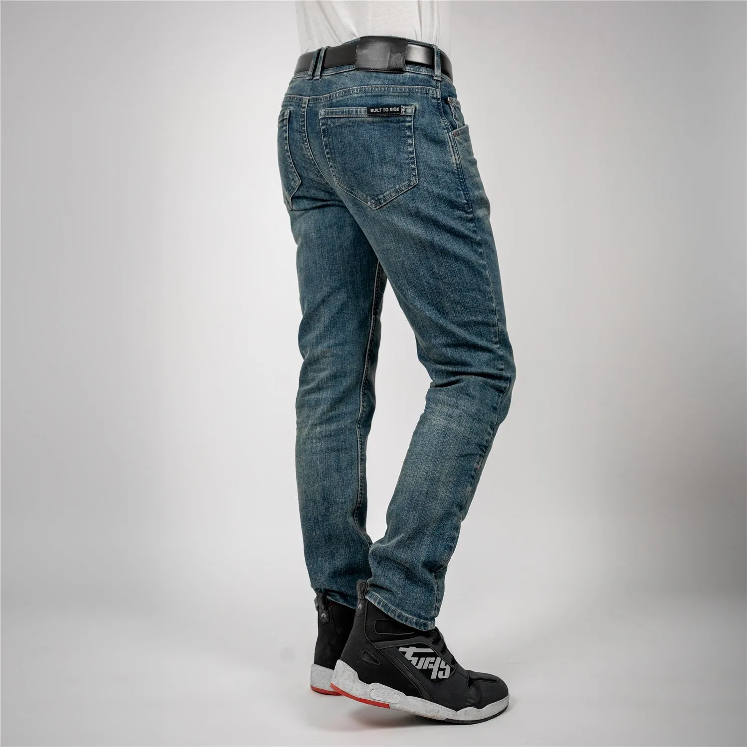 Bull-It Mens Ajax Straight Fit Jeans