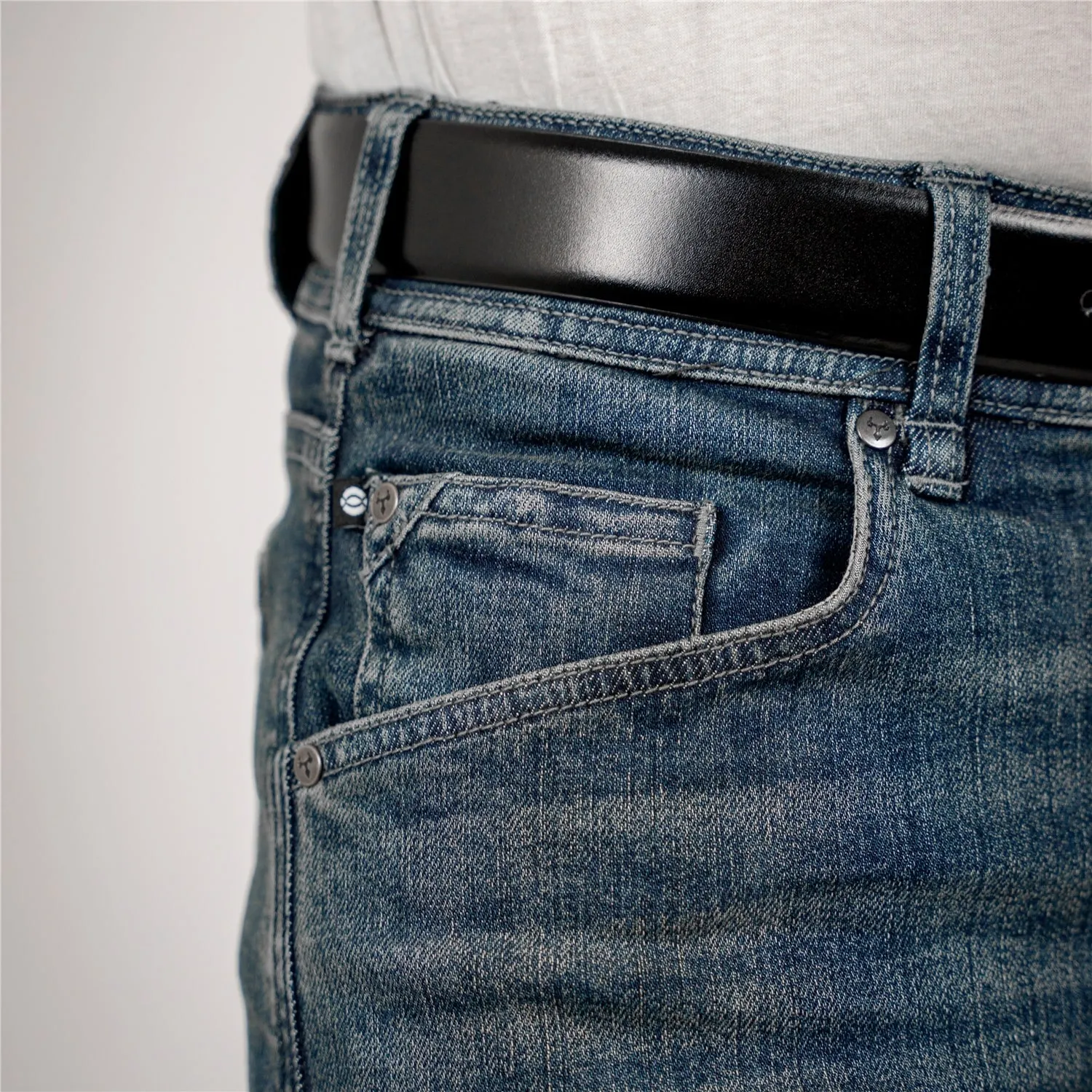 Bull-It Mens Ajax Straight Fit Jeans