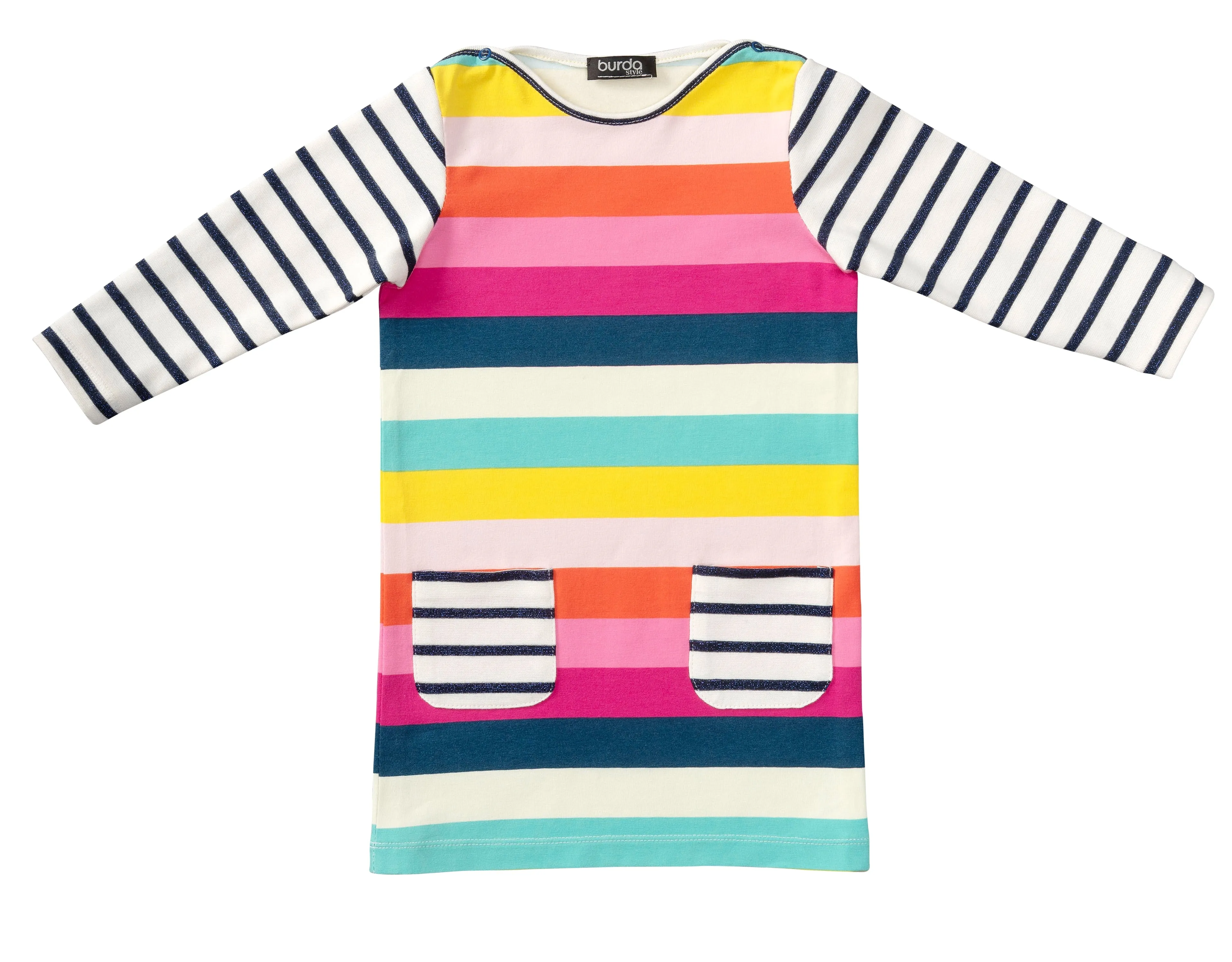 Burda Pattern 9296 Misses' Babies' Pull-On Dresses (1M-3)