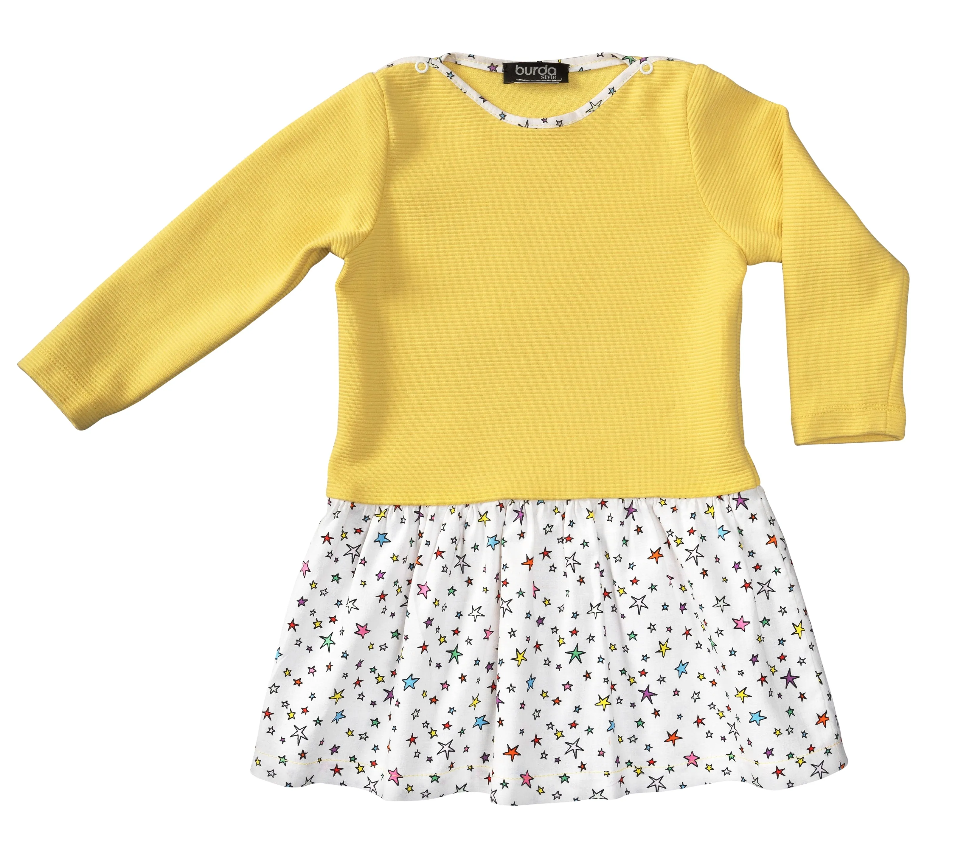 Burda Pattern 9296 Misses' Babies' Pull-On Dresses (1M-3)