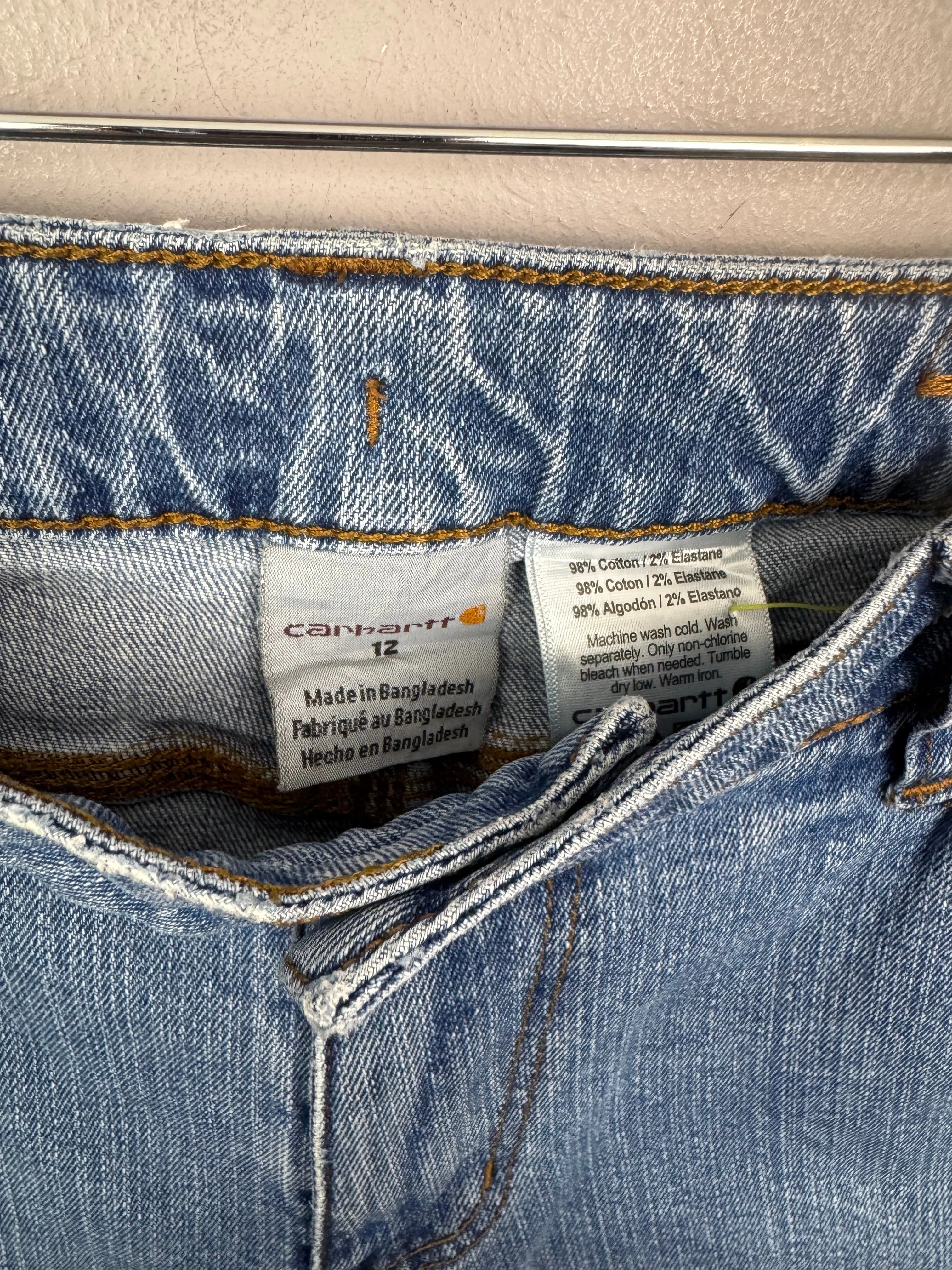 Carhartt Carpenter Denim Jeans 12y