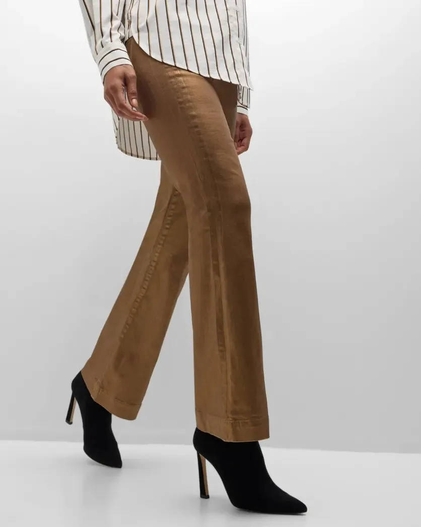 CARSON ANKLE FLARE METALLIC