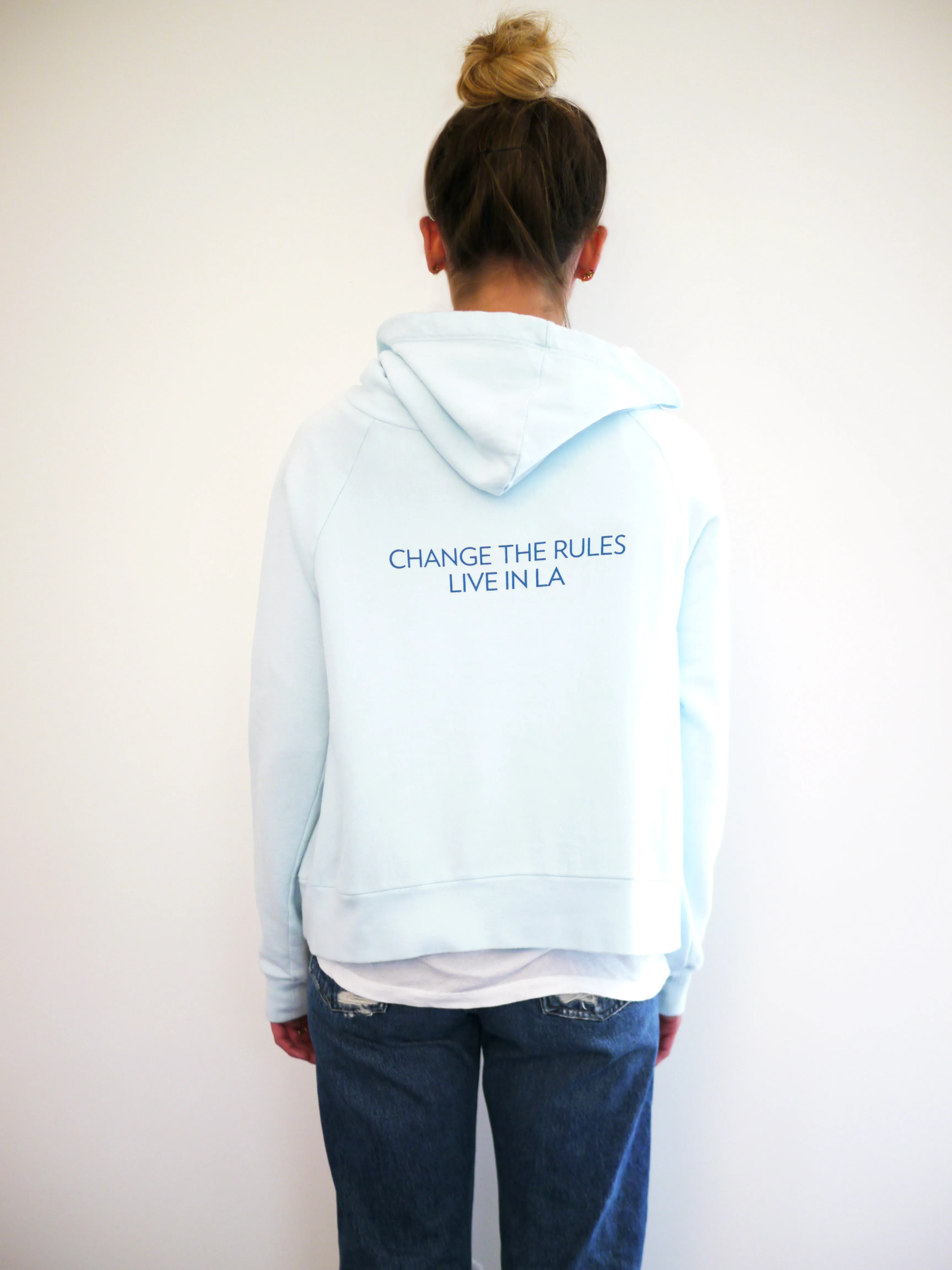 Change the Rules, Live in LA Cropped Sweatshirt
