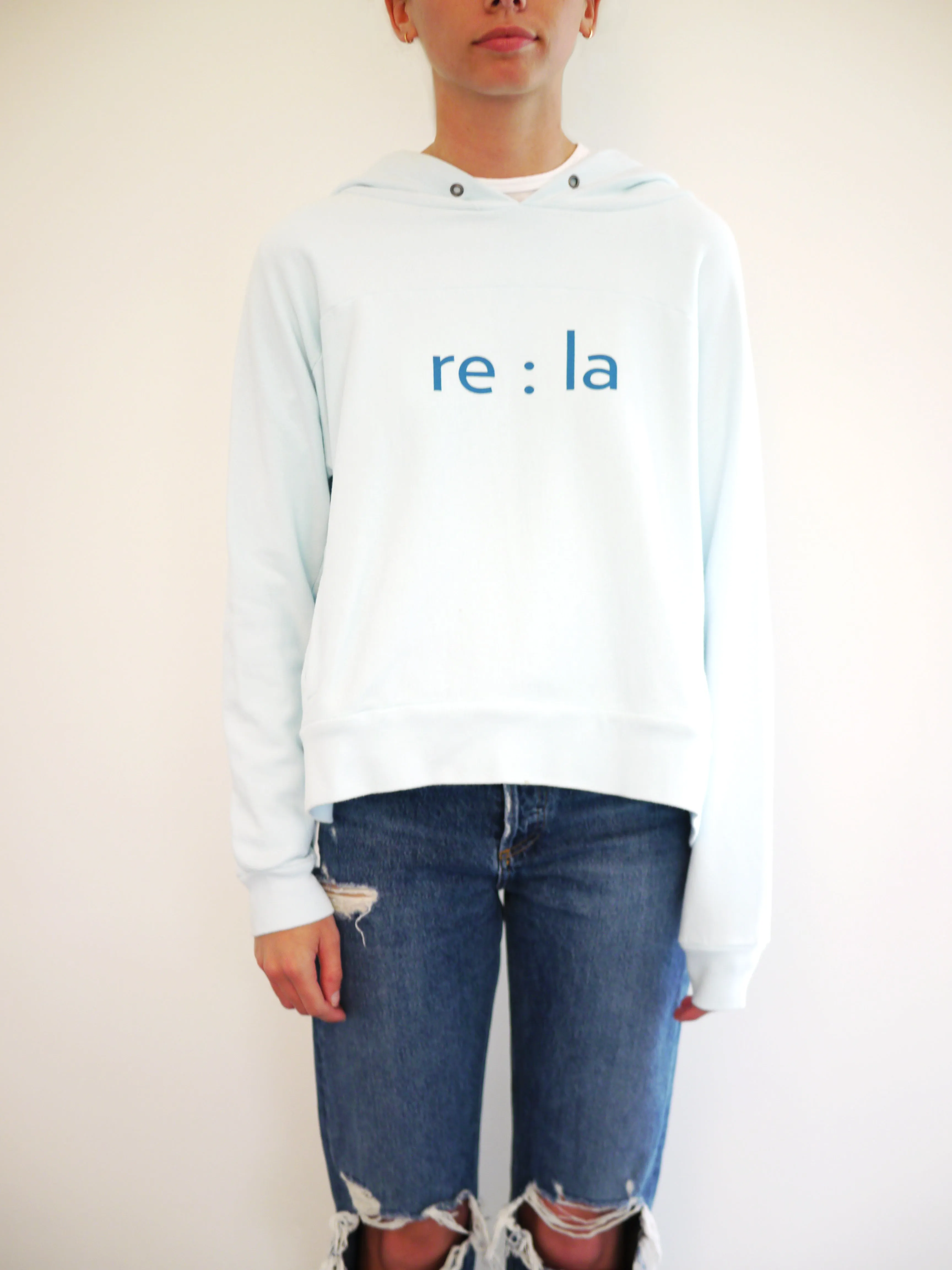 Change the Rules, Live in LA Cropped Sweatshirt