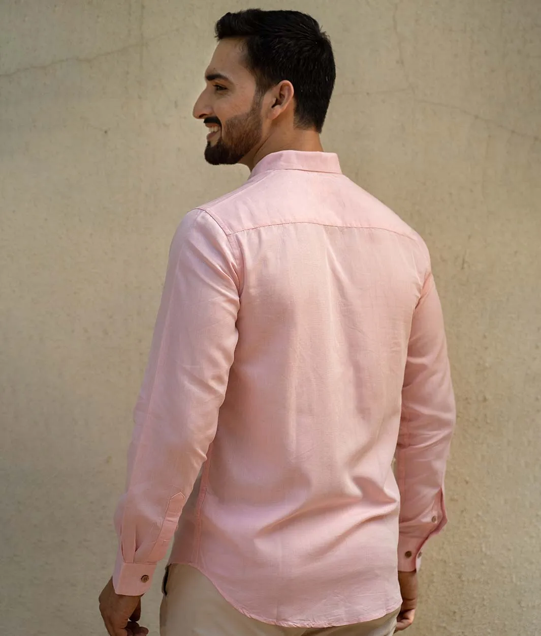 Charm Pink · Full Sleeve Shirt