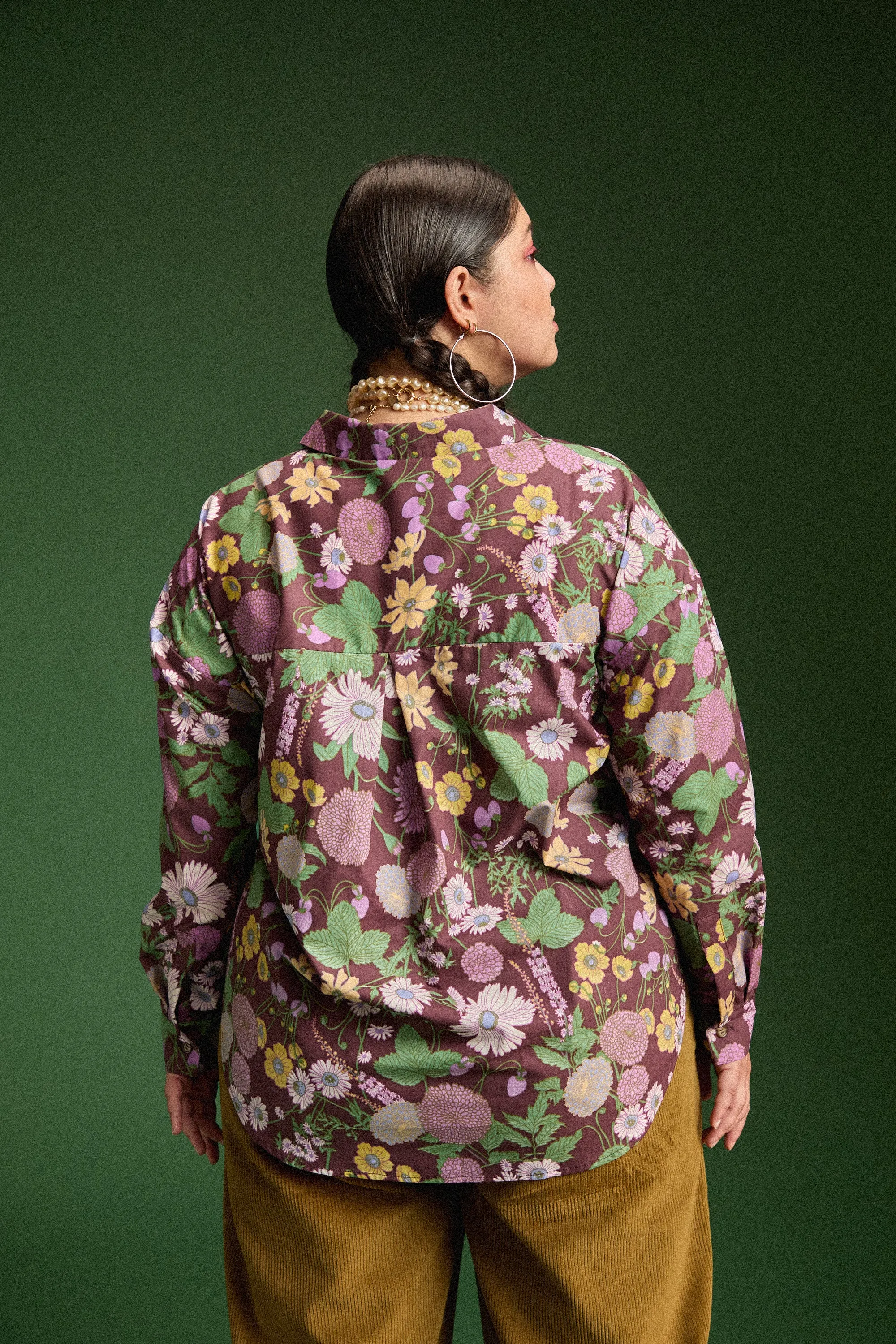 CHEMISE OMER AUTUMN FLOWER MARKET