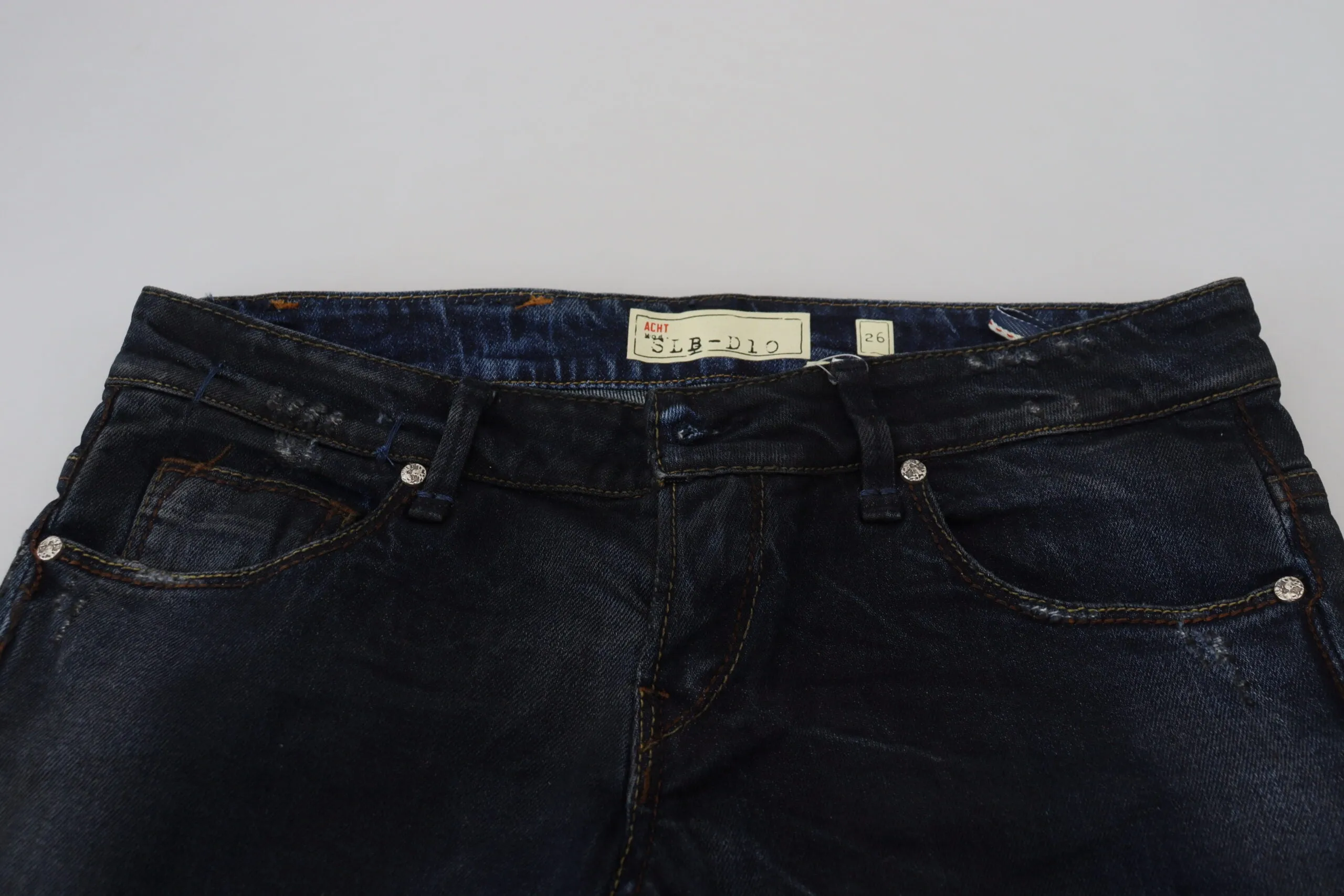 Chic Slim Fit Cotton Denim Jeans