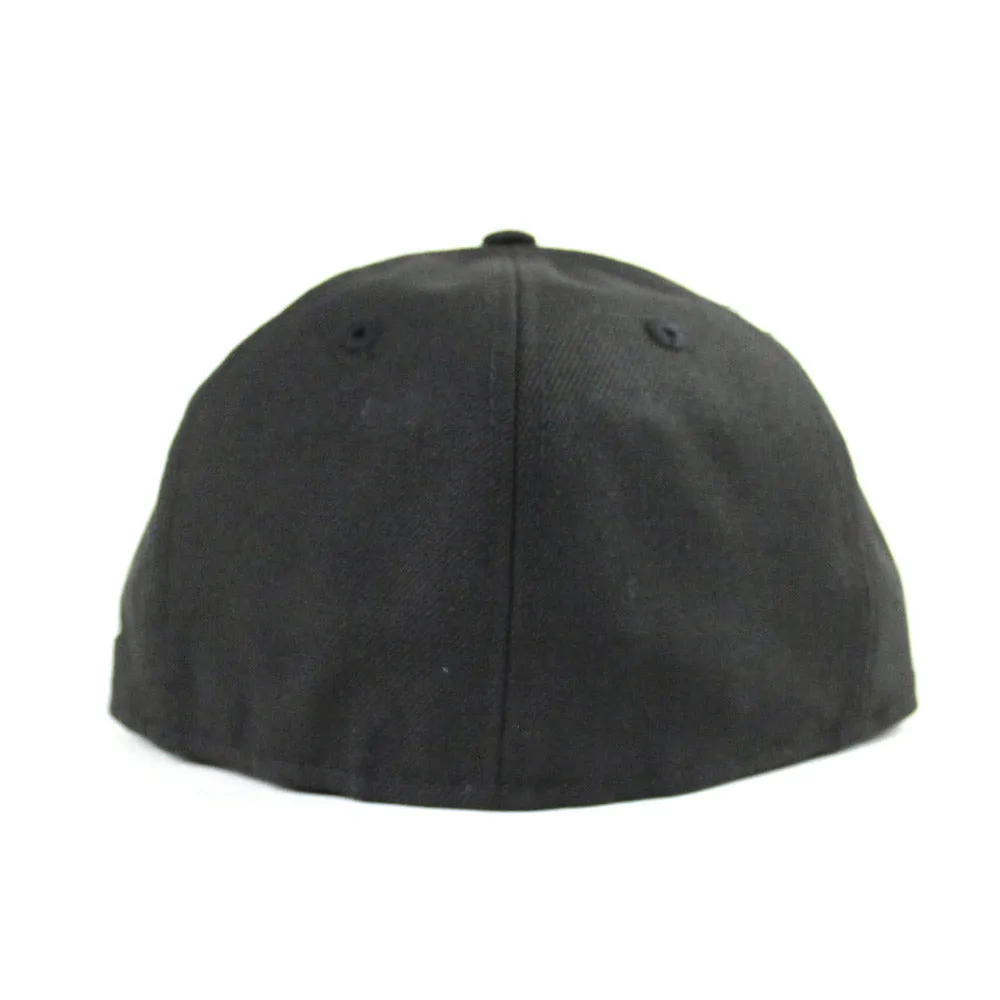 Chiefs New Era 59Fifty Fitted Hats (Black Gray Under Brim)-8 1/8