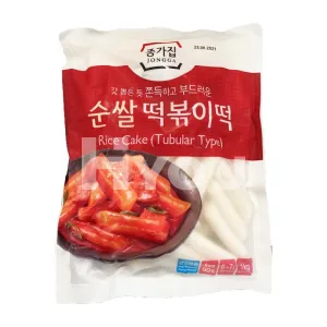 Chongga Rice Cake Tubular Type 1kg ~ Chongga 管状年糕 1kg