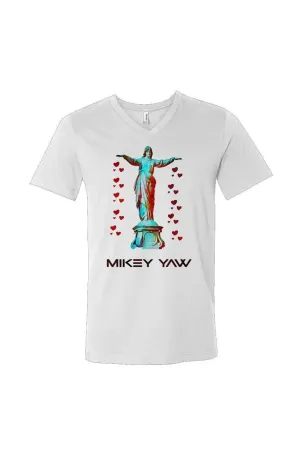 Cincinnati Fountain V-Neck Short Sleeve T-Shirt