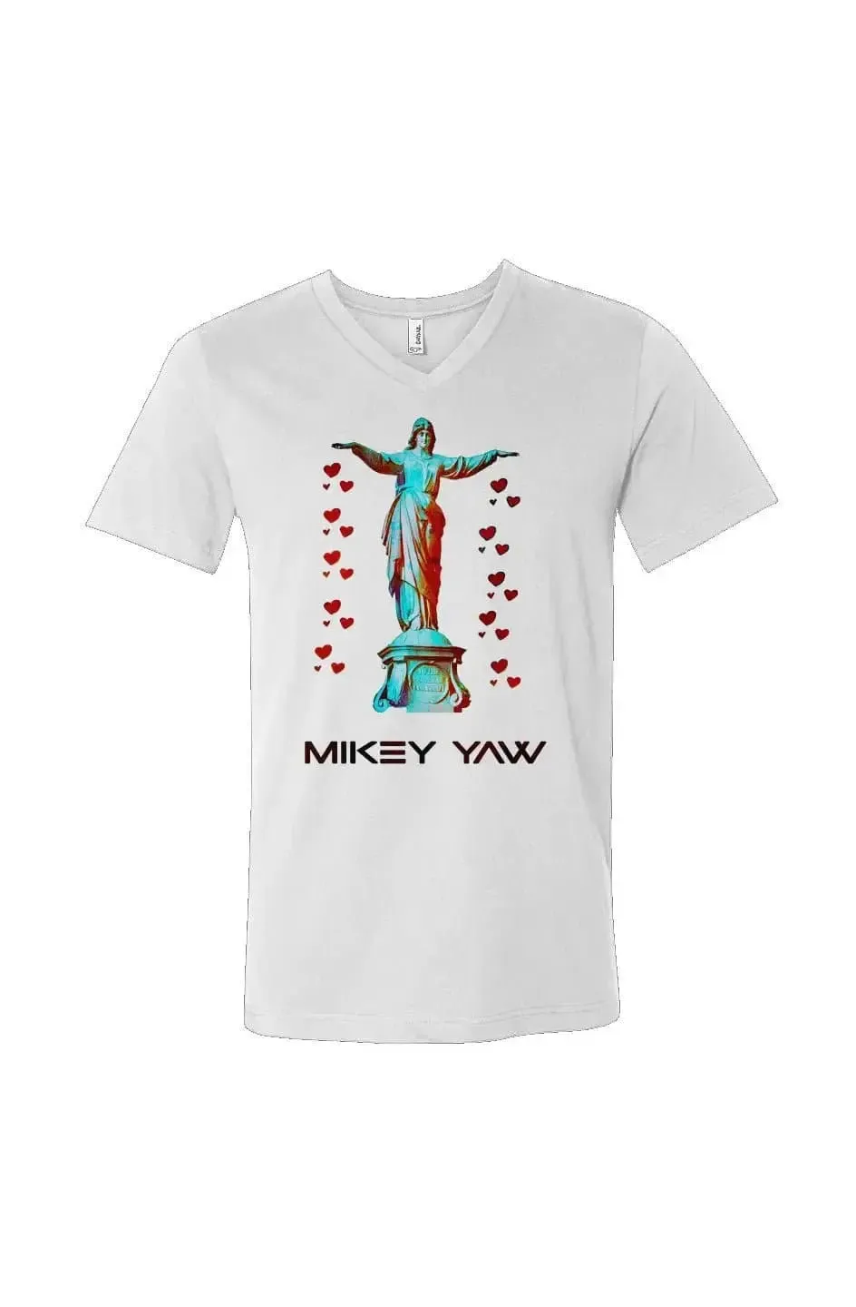 Cincinnati Fountain V-Neck Short Sleeve T-Shirt