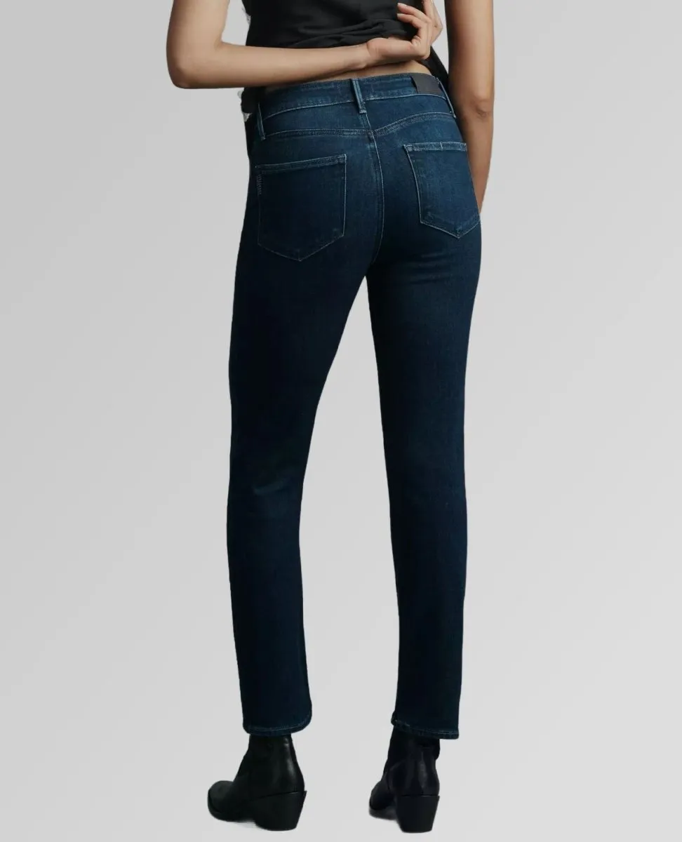 Cindy High Rise Straight Praline