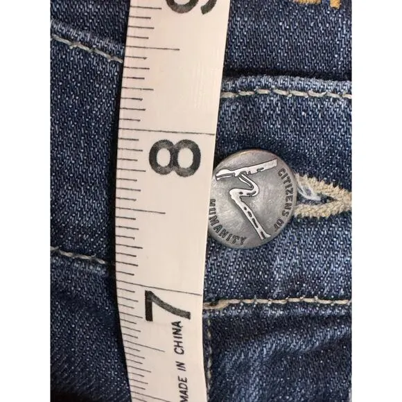 CITIZENS of HUMANITY Ava Jeans Womens Size 28 Low Rise Straight Leg Denim Y2K