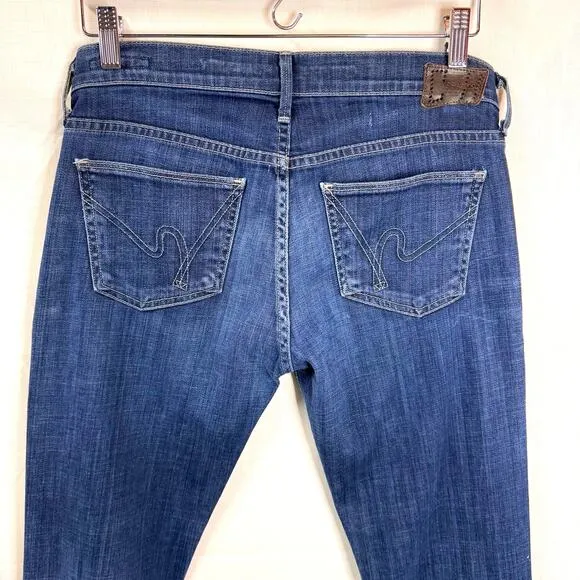 CITIZENS of HUMANITY Ava Jeans Womens Size 28 Low Rise Straight Leg Denim Y2K