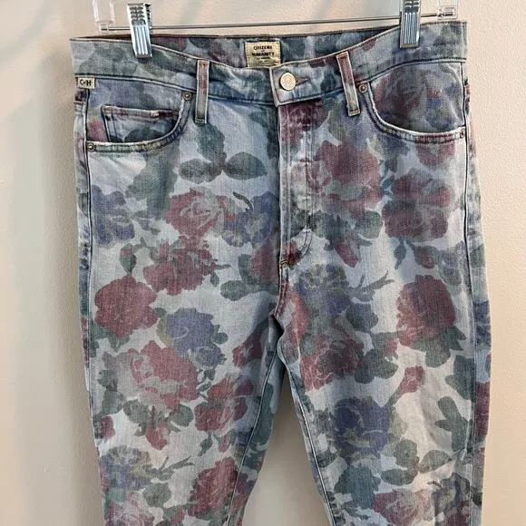 Citizens of Humanity Premium Vintage Olivia Crop High Rise Slim Jeans Size 29
