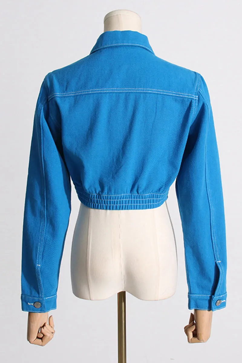 CL0210 Fitted Denim Jacket