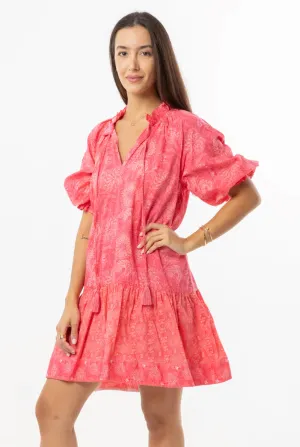 Claire Dress in Fruit Punch