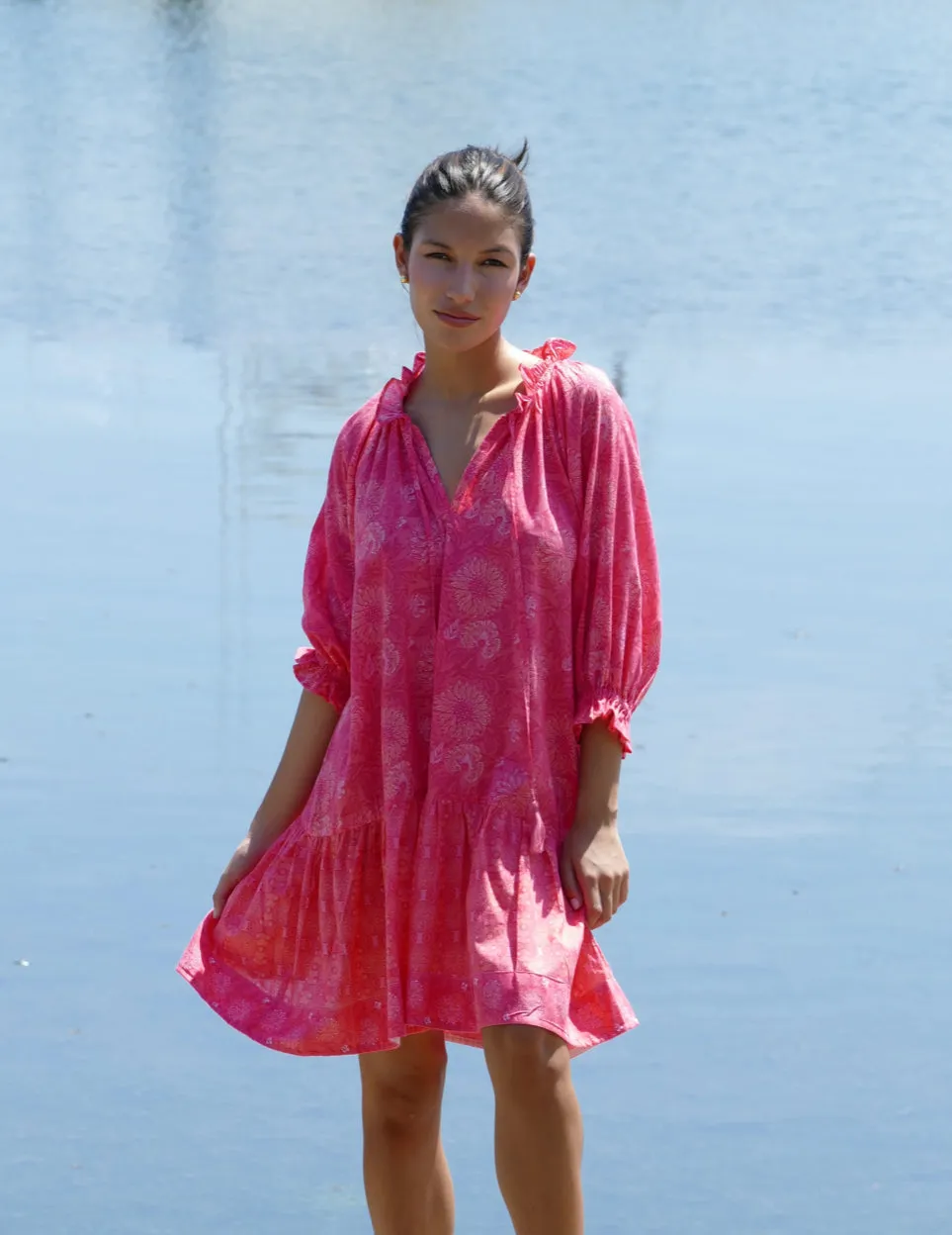 Claire Dress in Fruit Punch