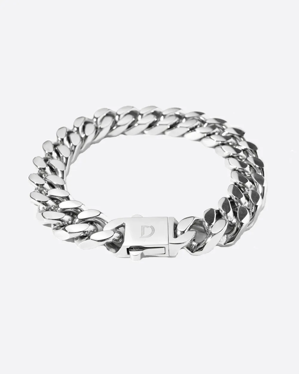 CLEAN BOXED CUBANA BRACELET. - 11MM