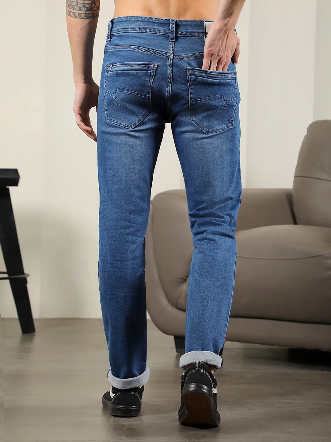 COBB BLUE NARROW FIT PREMIUM JEANS