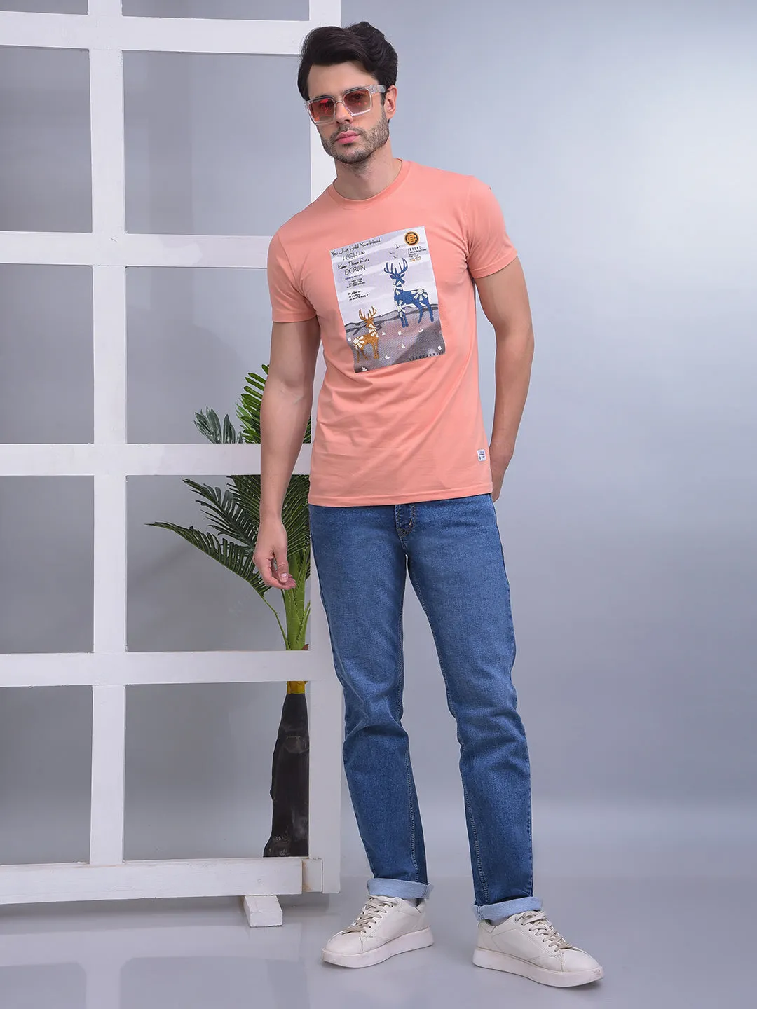 COBB BLUE STRAIGHT-FIT PREMIUM JEANS