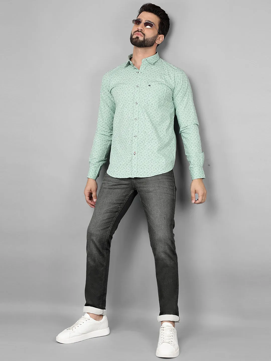 COBB Dark Grey Straight Fit Premium Jeans