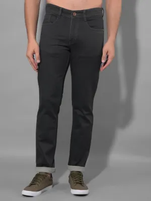 COBB Dark Olive Narrow Fit Premium Jeans
