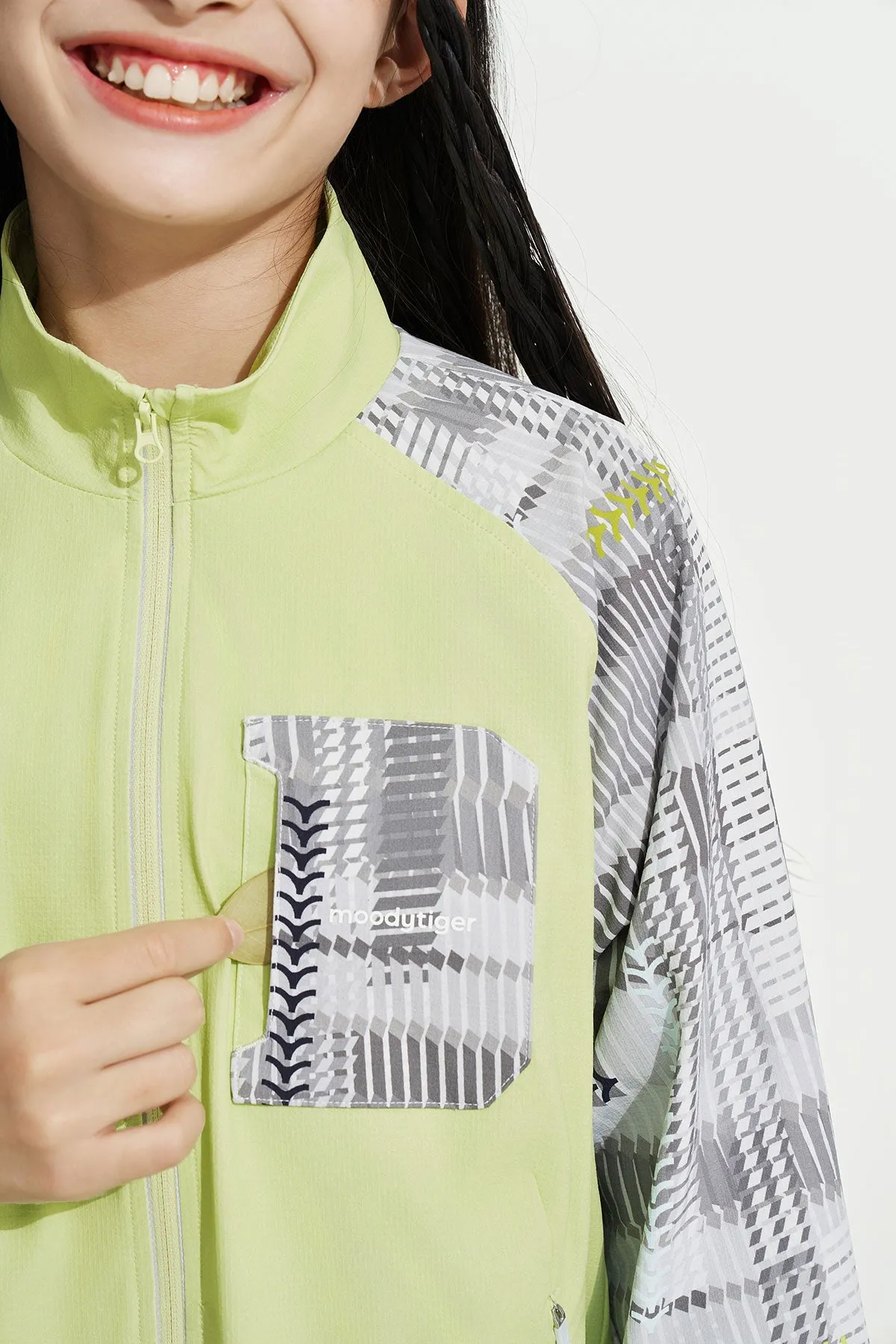 Colour Blocking Jacket